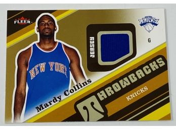 2006 Fleer Marcy Collins Throwbacks Patch
