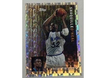 1996 Topps Shaquille ONeal PF-7 Pro Files