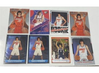 Lot Of 8 Adam Morrison Cards  Rookies Numbered