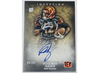 2012 Topps Inception Mohamed Sanu RC Auto /99