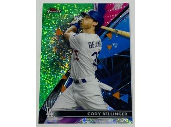 2021 Topps  Finest Cody Bellinger Green Speckle /125