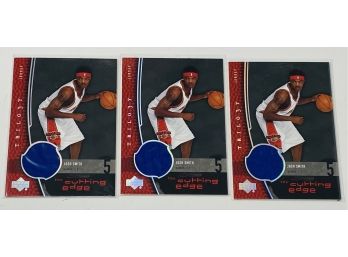 2005 Upper Deck Trilogy Lot Of 3 Josh Smith Jersey Patch Cards