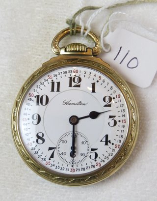 Pocket Watch - Hamilton 992E, Ser.# 2629478