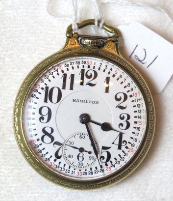 Pocket Watch - Hamilton 992E, Ser.# 2597434