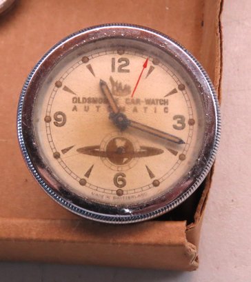 Automobile Clock, MAAR Pat., Made In Switzerland