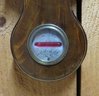 Inlaid Mahogany Banjo Style Barometer Signed Smith And Son Newbury