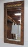 Large Aesthetic Movement Gilt Wall Mirror With Beveled Glass