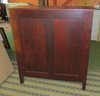 Sleigh Front Mahogany Fall Front Desk With 4 Drawer