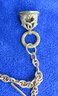 Watch Chain And Fob, Marked 14K, 26.78 Dwt