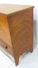 Diminutive Grain Painted One Drawer Blanket Chest, Pine With Cut Out Ends - 32 W. X18 D. X 34 H.
