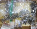Large Lot Of Watch Parts And A Few Tools