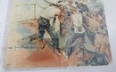 WWI Buy Bonds Poster Clear The Way Signed Howard Chandler Christy