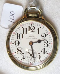 Pocket Watch - Hamilton 992E, Ser.# 2638084