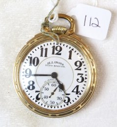 Pocket Watch - Illinois Bunn Special, Ser.# 5182386