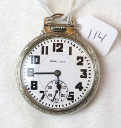 Pocket Watch - Hamilton 992E, Ser.# 2586622