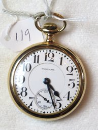 Pocket Watch - Waltham Vanguard, Ser.# 18150287