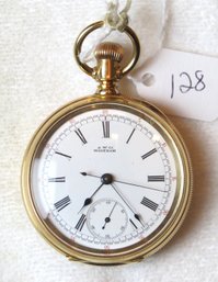 Pocket Watch - A, W. Co. Waltham, Chronograph, Ser.# 2823713
