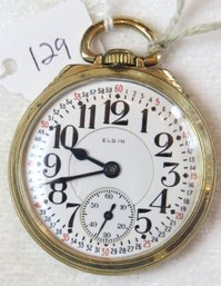 Pocket Watch - Elgin B. W. Raymond, Ser.# 24056049
