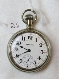 Pocket Watch - Hamilton 992, Ser.#1676430
