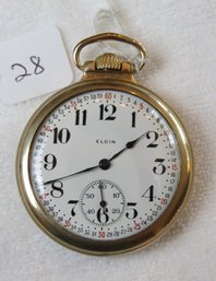 Pocket Watch - Elgin, B.W. Raymond, Ser.#23,802,358