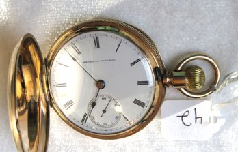Pocket Watch - American Watch Co, Waltham, P. S. Bartlett, Ser.# 982509