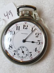 Pocket Watch - Waltham Riverside Maximus, Ser.# 12030837