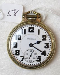Pocket Watch - Hamilton 992E, Ser.#2636295