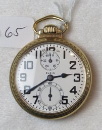 Pocket Watch - Elgin B. W. Raymond, Ser.# 27702134