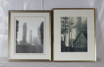 Two Robert Kipness Limited Edition Etchings