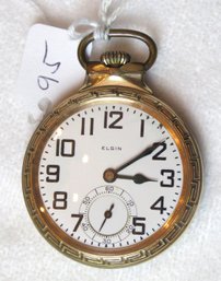 Pocket Watch - Elgin, B. W. Raymond, Ser.# 27505180