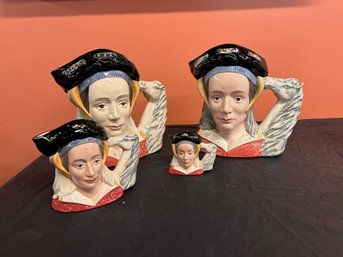 Four (4) Royal Doulton - Anne Of Cleves