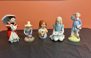 Five (5) Misc Royal Doulton Figurines