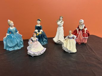 Six (6)  Royal Doulton Figurines