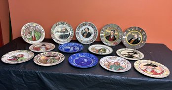 Fourteen (14) Misc Royal  Doulton Plates