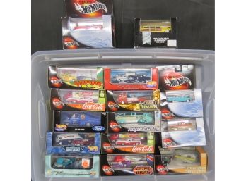 Approx 16 Hot Wheel Cars Most In Packages