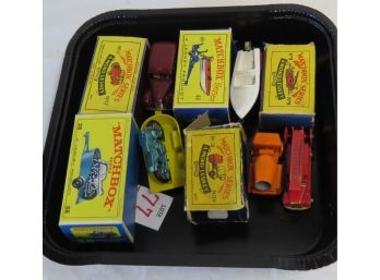 5 Matchbox Series With Boxes. See Photos For Details