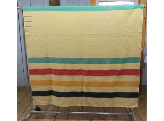 4 Wool Hudson Bay Type Blankets