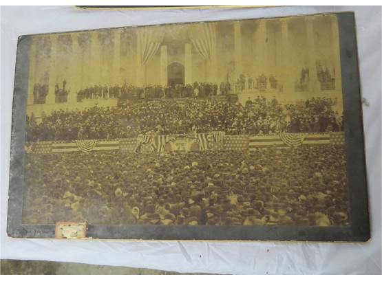 Lot Photographs Including Inauguration Of Grover Cleveland, Portrait Album And Others