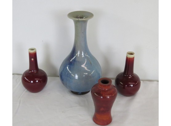 Lot Of Chinese Porcelain Vases