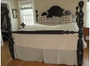 Contemporary Tall Cannonball 4 Poster Bed