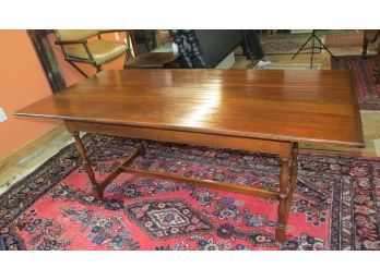 D. R. Dimes Dining Table Pine Breadboard Top