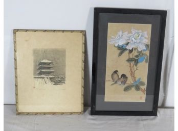 Japanese Print And Woodblock