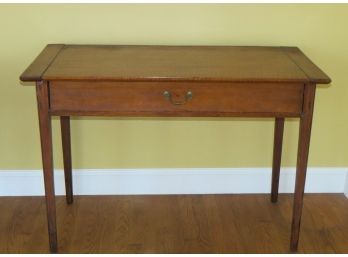 Tapered Leg Country Card Table Made Into Server