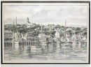 PAIR OF COLORED LITHOGRAPHS OF NANTUCKET BY G.S. HILL ~1980’s~