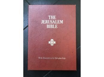 SALVADOR DALI ILLUSTRATED JERUSALEM BIBLE CIRCA 1970 IN BOX