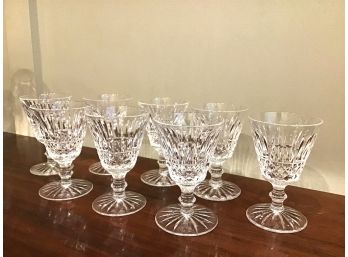 SET OF 8 WATERFORD OF IRELAND TRAMORE MAEVE PORT WINE GLASSES