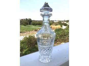 VINTAGE WATERFORD CRYSTAL DECANTER WITH STOPPER