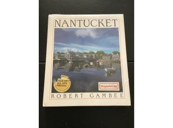NANTUCKET BOOK BY ROBERT GAMBEE ~SIGNED BY AUTHOR & SEALED~