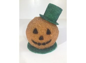 Vintage Halloween Jack O Lantern Pumpkin Head