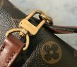 Vintage Louis Vuitton Large Handbag / Briefcase Lock & Key Closure,  Adjustable Strap & Handle-original Owner! #8606